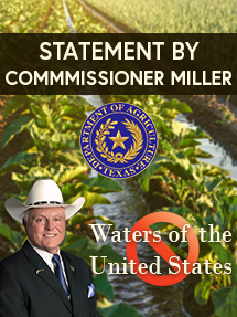 Statement by Commissioner Miller on amended WOTUS Rule